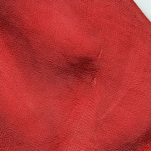 Willow and Clay Red w/ Black Embroidered Balloon‎ Sleeve Top Size 2X - Picture 7 of 7